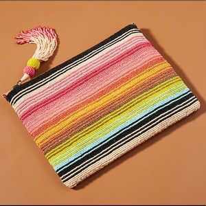 Anthropologie Aurore Beaded Clutch